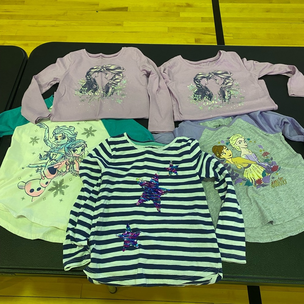 Toddler Girls Long Sleeve Shirts